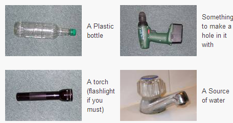 Tools of making water fiber optics