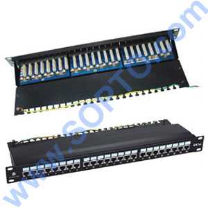 Cat5e and Cat6 Patch Panel