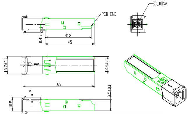 GPON SFP OLT transceiver