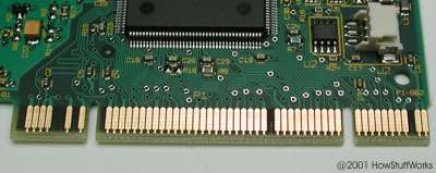 PCI cards use 47 pins