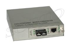 remote fiber optic Ethernet media converter, LED, fiber cable, full-duplex, half-duplex