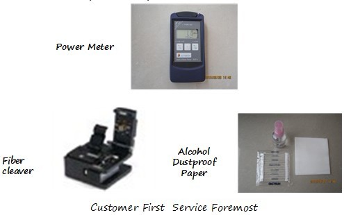 Tool Kits, Fiber Cleaver, Alcohol, Dustproof Paper