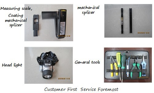 Measuring scale, Mechanical Splicer, Headlight, General Tools 