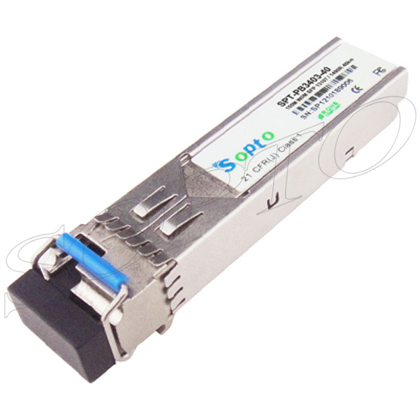 155M 1310/1490nm 40km WDM SFP Fiber Optic Transceiver