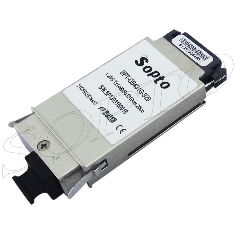 1.25G 1490/1310nm 20km GBIC Transceiver Module